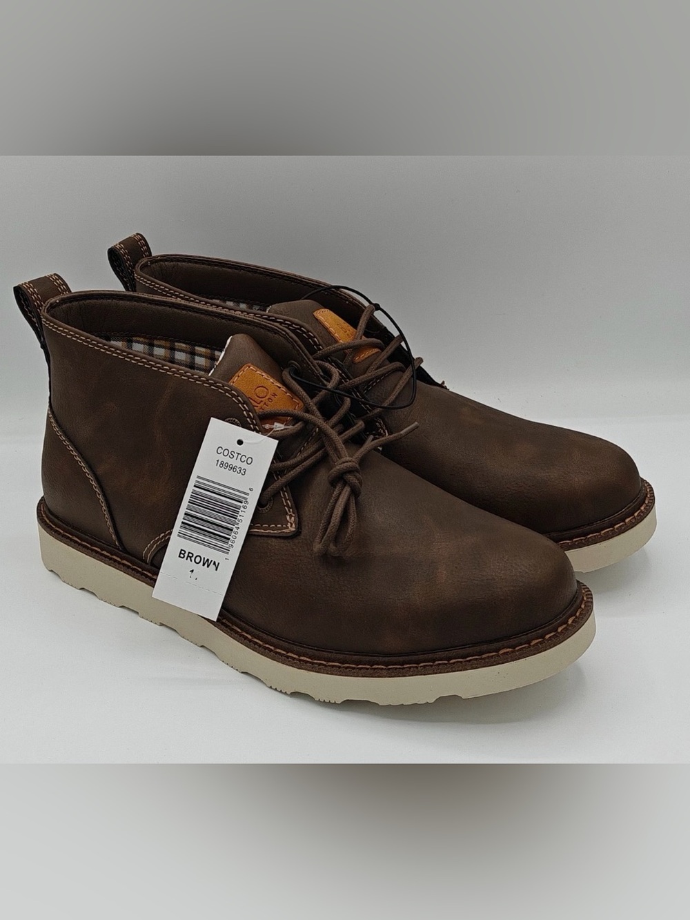 Buffalo David Bitton Metcalf Men’s Chukka Boots Brown leather Size 13 M US